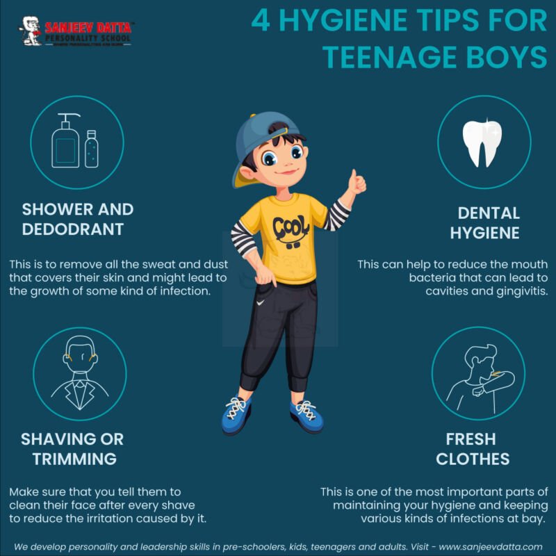 hygiene tips for teenage boys