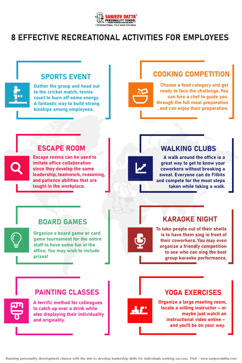 recreational activities for employees