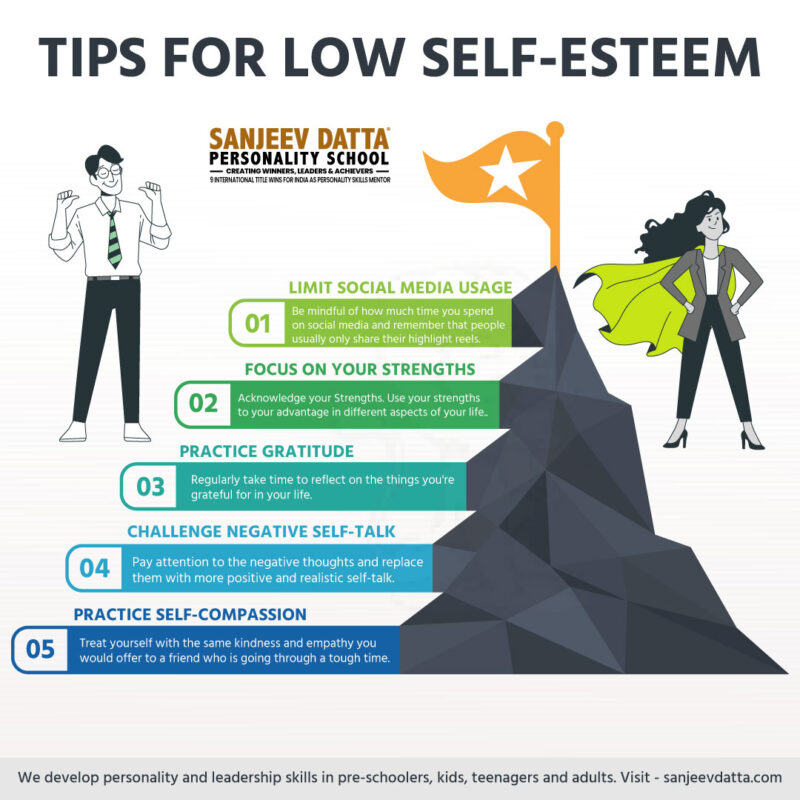 tips for low self esteem